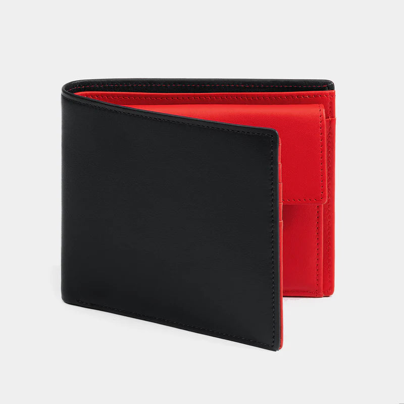 Red and black wallet